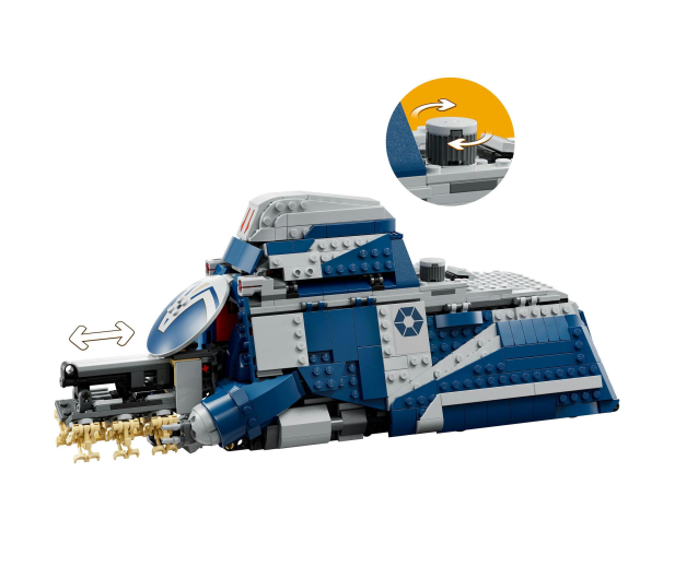 LEGO Star Wars 75435 Transporter MTT z bitwy o Felucję - 1331723 - zdjęcie 5